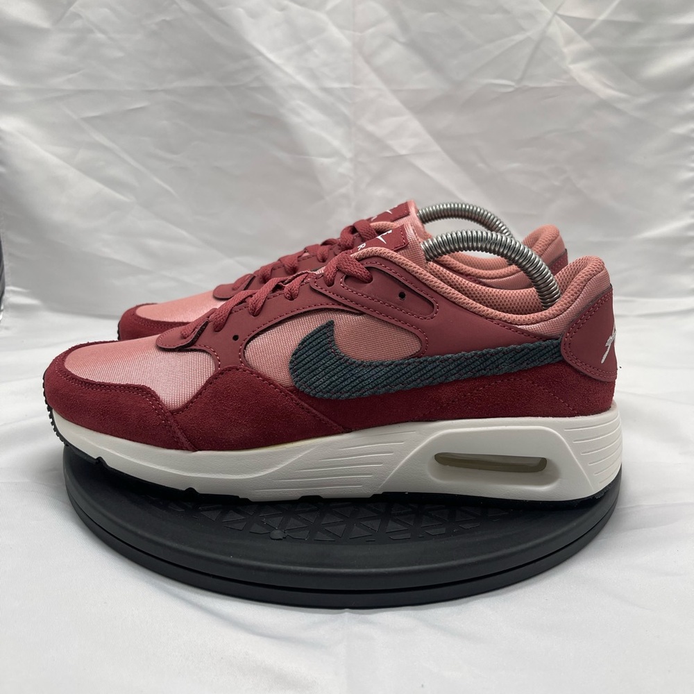 NIB NEW Nike Air Max SC Red Stardust Women's Lace Up Shoes Sneakers